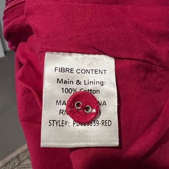 Princess Polly Red Textured Dress - Picture 5 of 7